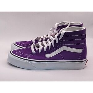 Vans SK8-Hi Purple Suede High Top Sneakers Women's US 6.5 Skater School Casual